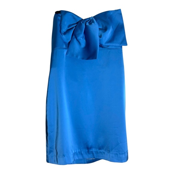 Lilly‎ Pulitzer Carlynn Strapless Satin Bow Dress NWT sz 8 - Picture 6 of 10